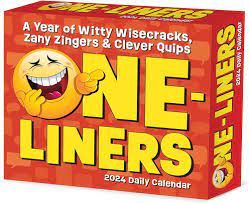 Willow Creek Press One-Liners Daily 2024 Box/Desk Calendar (5.86" x 4.72")