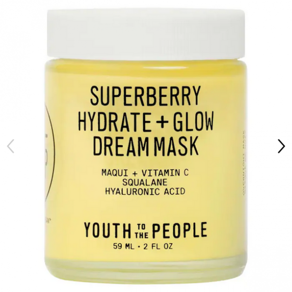 Youth To The People Superberry Hydrate + Glow Dream Night Cream + Mask with Vitamin C