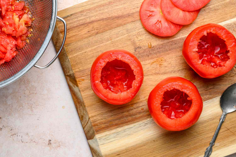 Vegetarian Stuffed Tomatoes Recipe