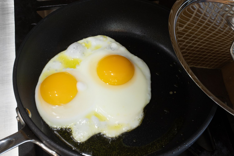 Sunny-Side Up Eggs Recipe