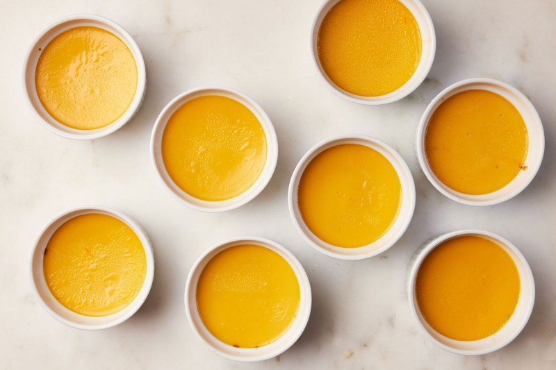 You Only Need 5 Ingredients for These Silky Mango Flans