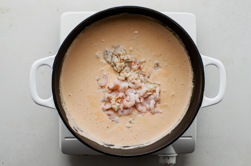 Creamy Shrimp & Crab Seafood Bisque