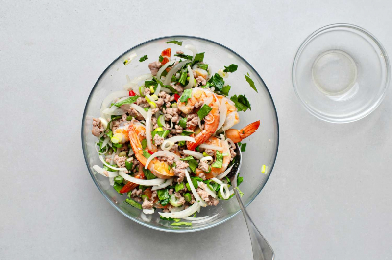 Thai Shrimp Salad (Shrimp Yum Goong)