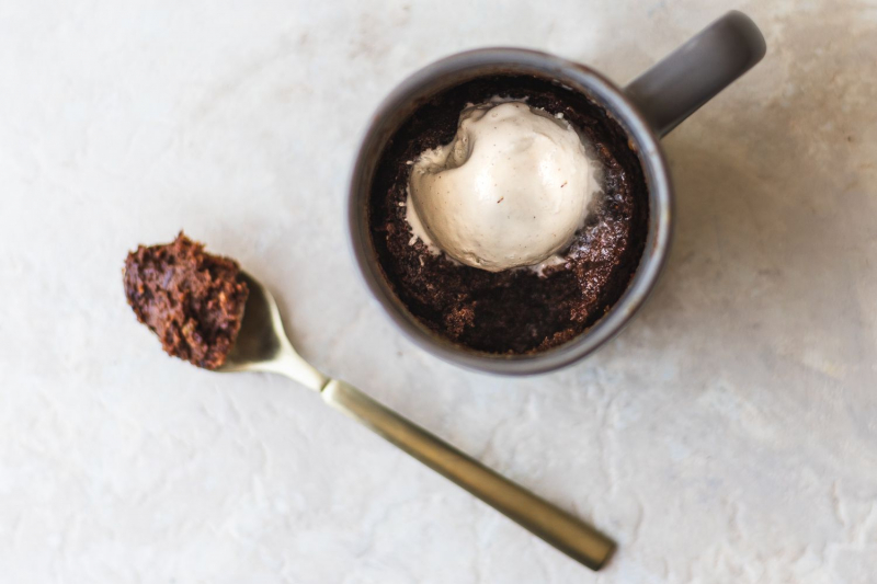 Gluten-Free Chocolate Mug Cake with Almond Flour