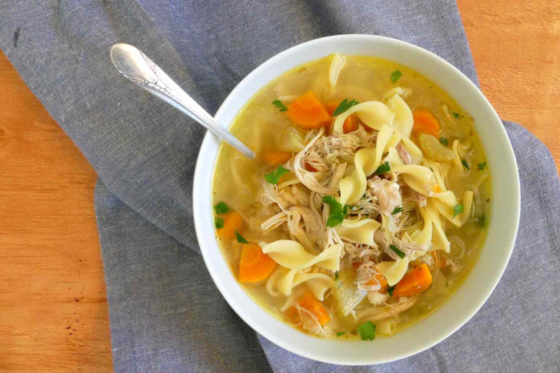 Instant Pot Chicken Noodle Soup Recipe