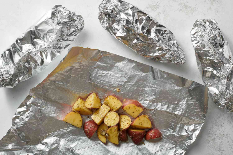 Grilled Parmesan Potatoes Recipe