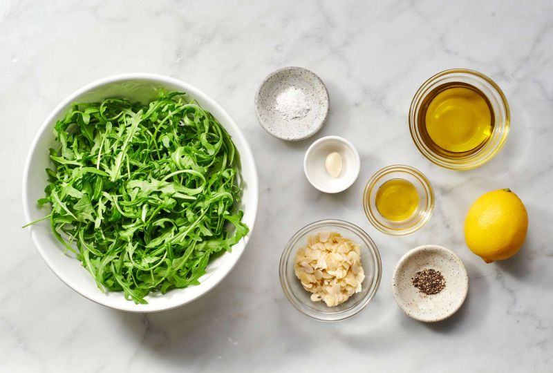 Arugula Salad with Whole-Lemon Vinaigrette