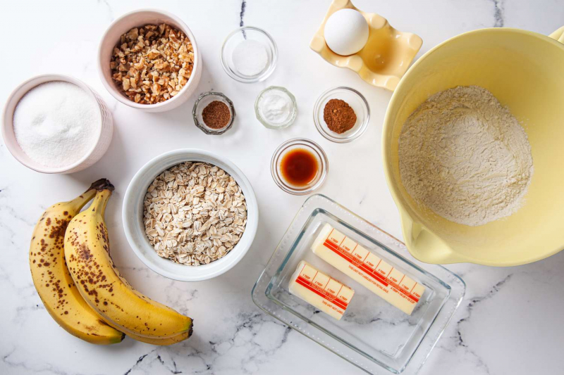 Banana Oatmeal Cookies Recipe