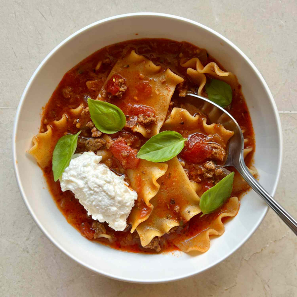 Lasagna Soup