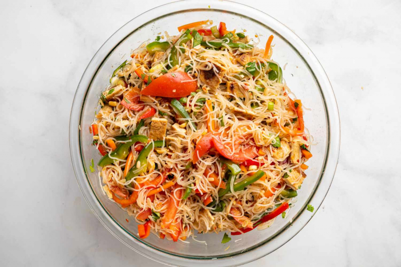 Thai Rice Noodle Salad With Chili-Lime Vinaigrette