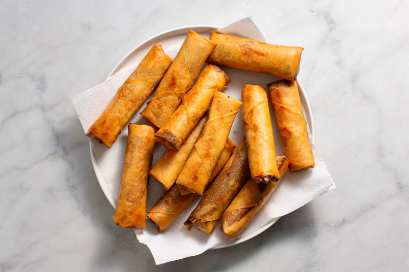 Philly Cheesesteak Egg Rolls Recipe