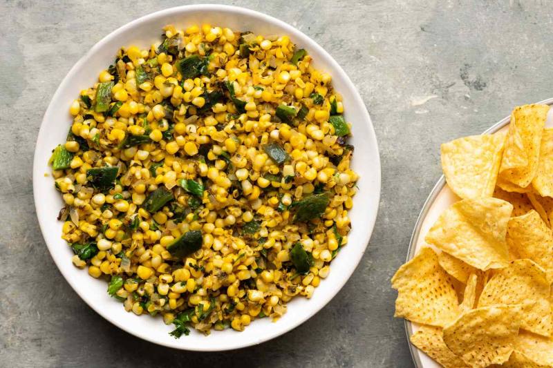 Roasted Chili Corn Salsa