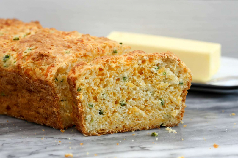 Jalapeño Cheddar Quick Bread Recipe