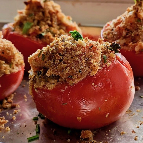 Vegetarian Stuffed Tomatoes Recipe