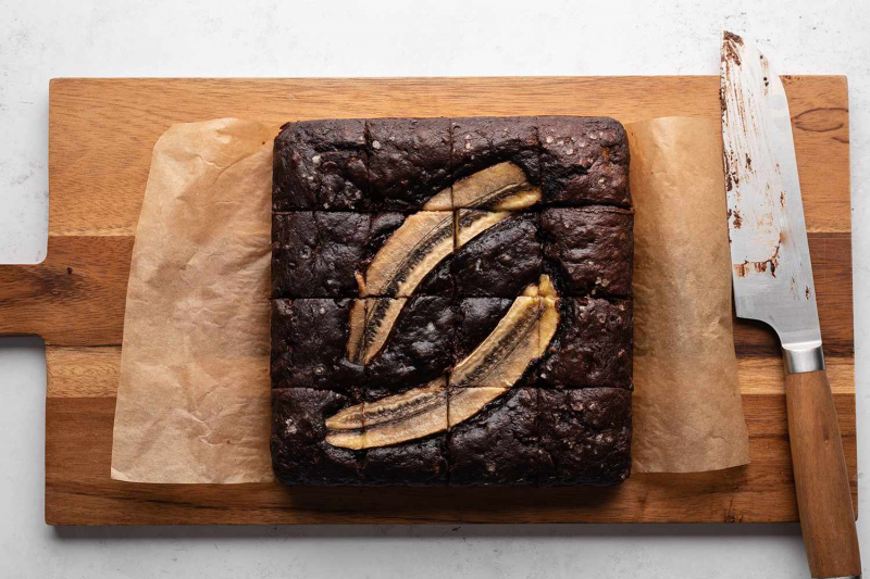 Banana Bread Brownies Recipe