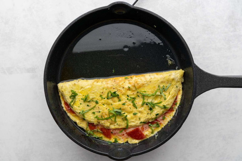 Pizza Omelet Recipe