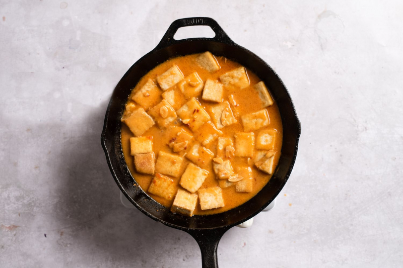 Miso Braised Tofu