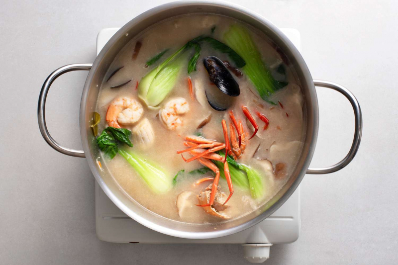 Tom Yum Talay: Thai Seafood Soup