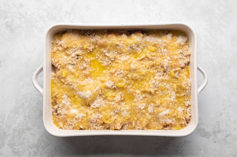 Fresh Peach Crumble