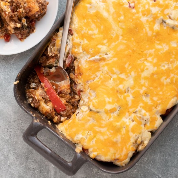 Southwestern Ground Beef Casserole Recipe