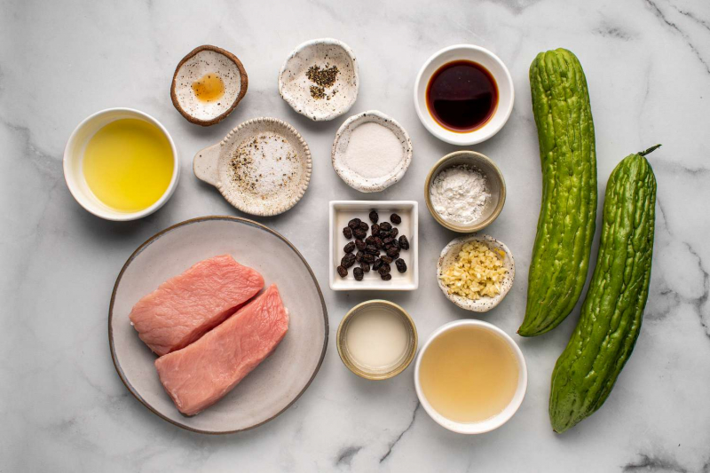 Bitter Melon Stir Fry With Pork