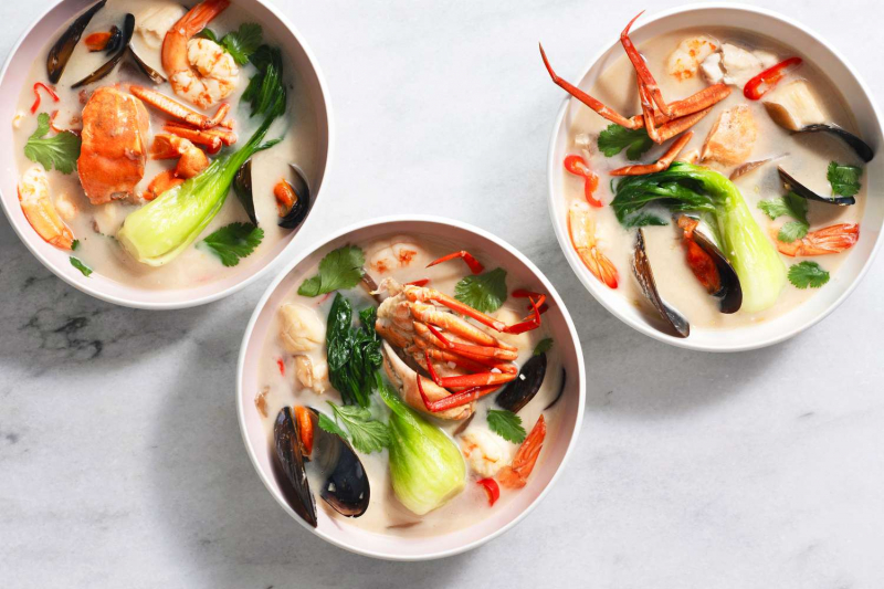 Tom Yum Talay: Thai Seafood Soup