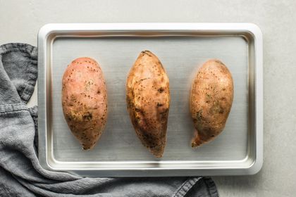 Italian Sausage Stuffed Sweet Potatoes