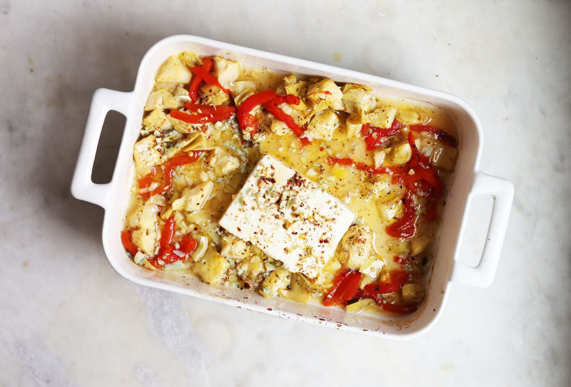 Baked Feta Pasta