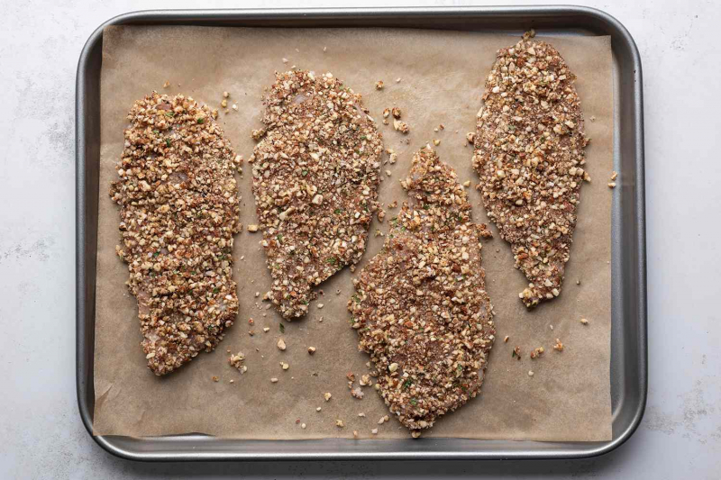 Almond Crusted Chicken Recipe