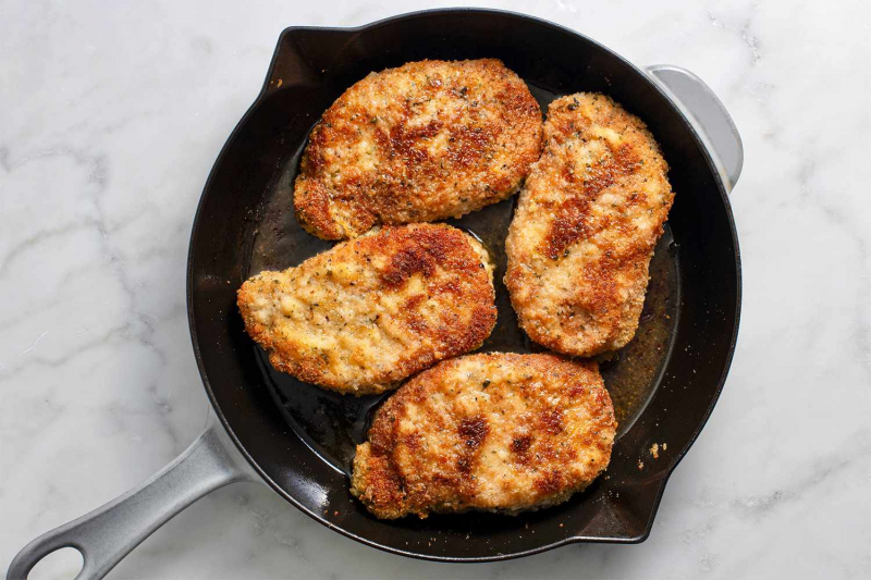 Baked Breaded Pork Chops Recipe