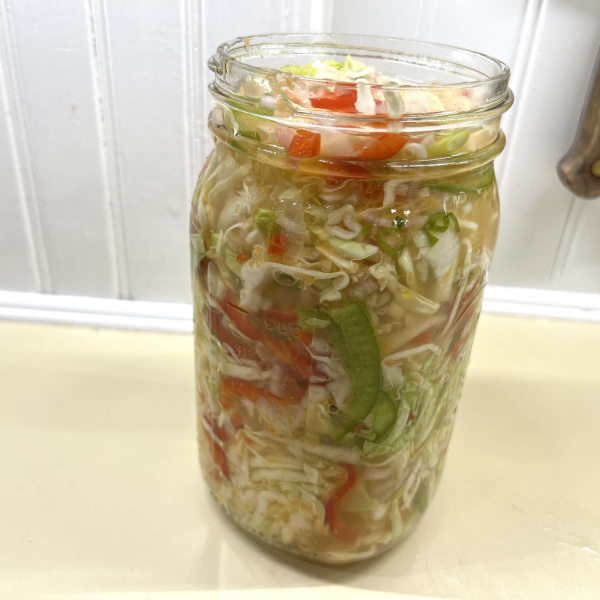 Pikliz (Haitian Pickled Cabbage Relish)