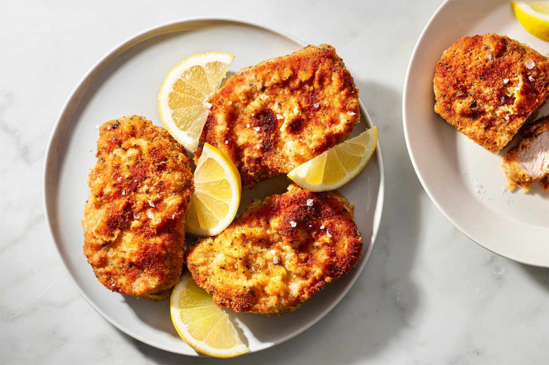 Baked Breaded Pork Chops Recipe