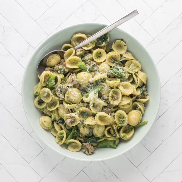 Orecchiette with Sausage and Broccoli Rabe