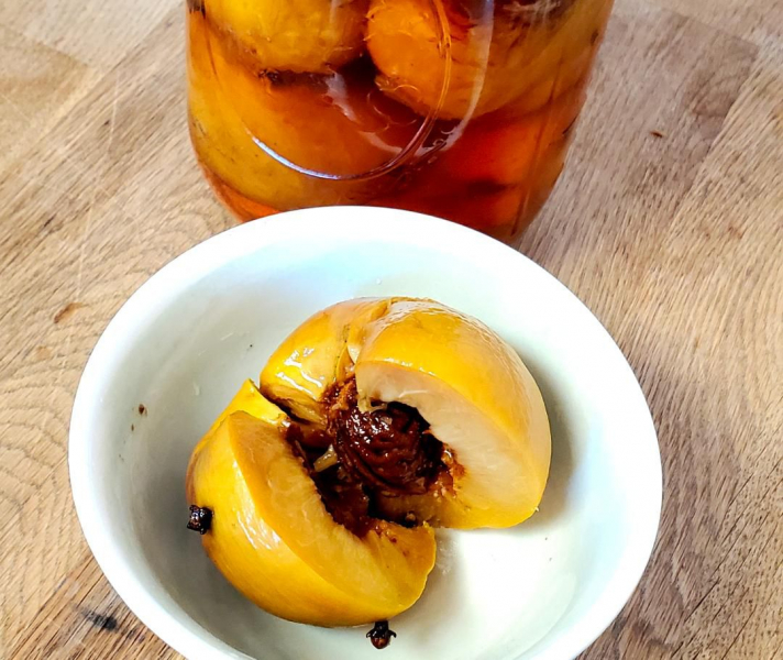 Pickled Peaches