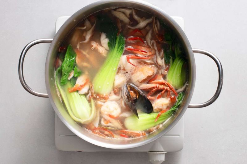 Tom Yum Talay: Thai Seafood Soup