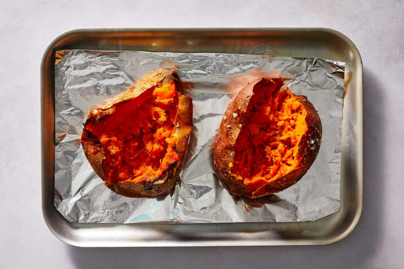 BBQ Chicken Stuffed Sweet Potatoes Recipe