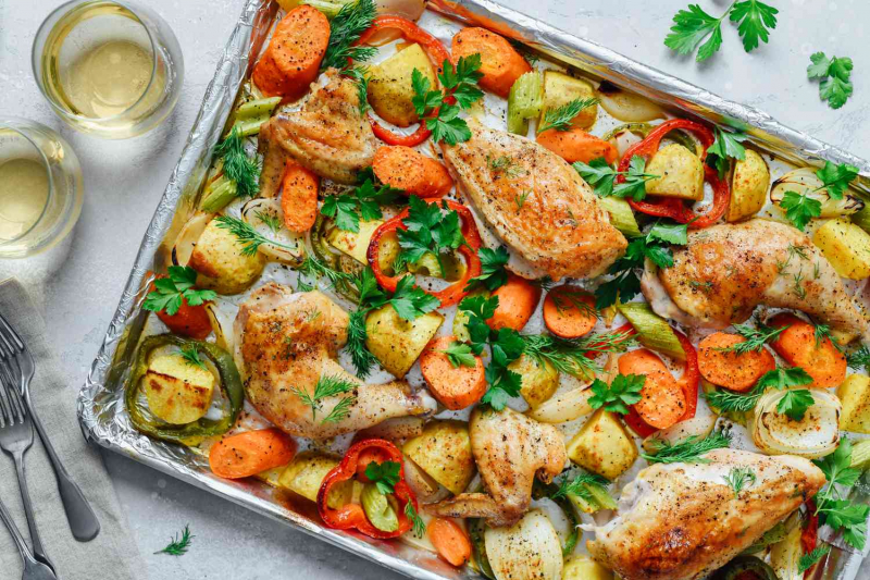 Quick and Easy Sheet Pan Chicken Recipes