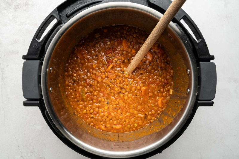 Instant Pot Lentil Soup Recipe