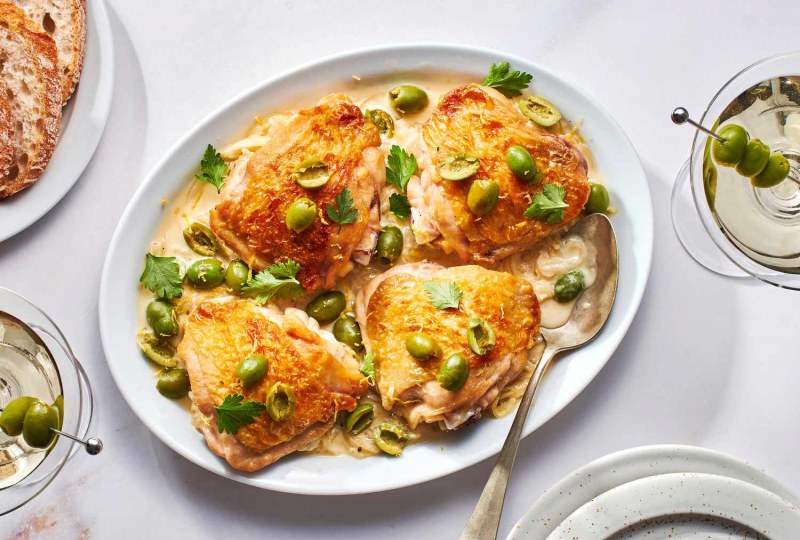 Three Martini Chicken