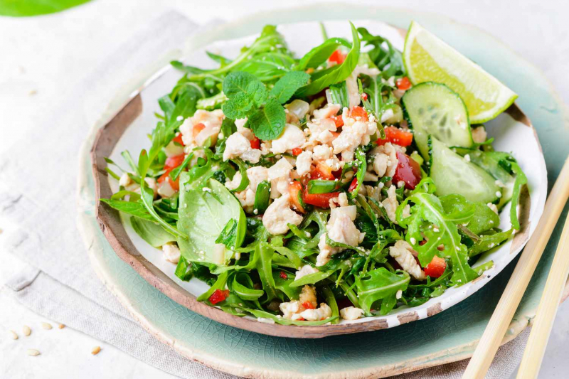 Larb Gai: Thai Chicken Salad