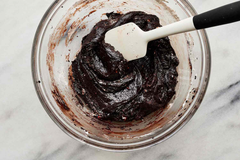 Peppermint Swirl Brownies