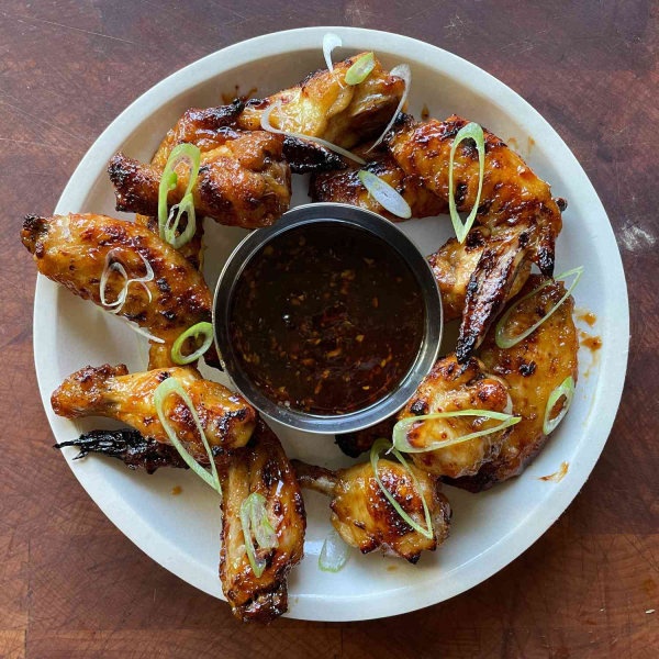 Air Fryer Honey Garlic Wings