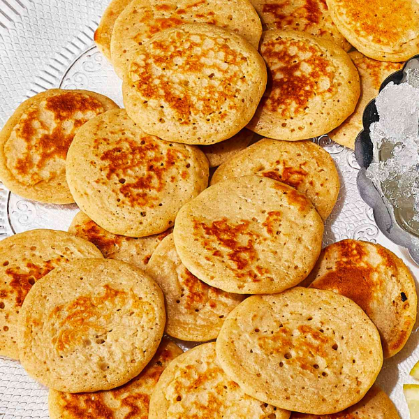 Russian Blini (Buckwheat Pancakes)